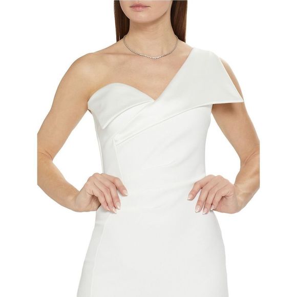 Chiara Boni La Petite Robe Xenia Asymmetric Column Gown - Picture 6 of 12